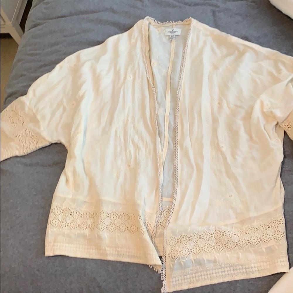 American eagle embroidered cover up